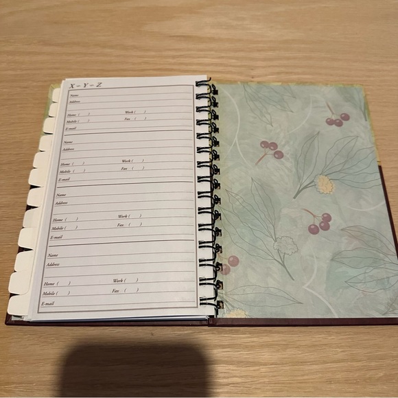 Floral Address Book! - Picture 2 of 8